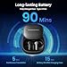 ANFIER Offline AI Translator Earbuds M3 Language Translator Device Translation Earbuds Real Time Support 144 Languages No Subscription Required (with Lifetime Free Offline Translation Black)