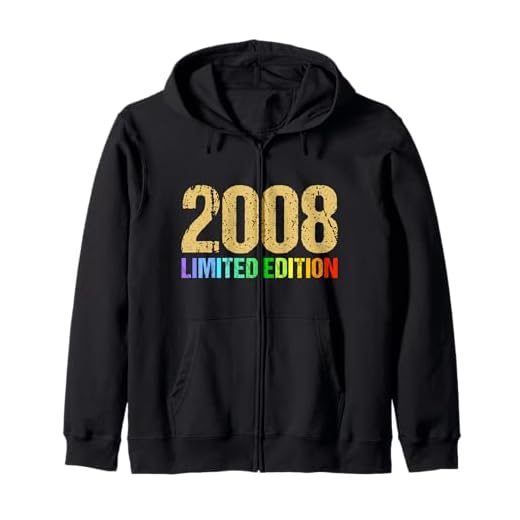 15 cumpleaños niño niña 15 años 2008 divertido regalo Sudadera con Capucha