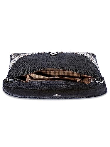 Image of Peora Malti Color Clutch Purses for Women Handmade Evening Handbags Bridal Clutch