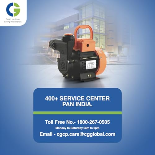 Image of CGDMM10SP | 0.75kW /1.0 HP | High Speed Regenerative Pump with max Head 34 Mtr | TEFC Motor | F-Class Insulation | CED Coated Components | Brass Impeller | Thermal Overload Protection