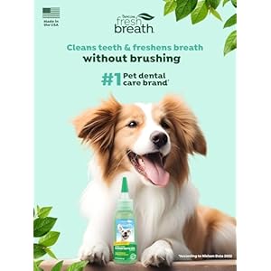 TropiClean Clean Teeth Gel for Dogs | Dog Dental Care | Dog Toothpaste | Breath Freshener | Easy Teeth Cleaning | Made in The USA | 2 oz.