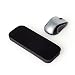 GRIFITI Fat Wrist Pad 8 x 2.75 x 0.75 Inch Black is a Thinner Mouse Wrist Rest for Mice Trackpads Trackballs Numpads Black Nylon Surface
