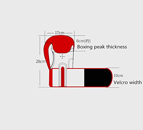 Gants de boxe 10 Oz noirs pour entraînement de kickboxing et sac de frappe - 4