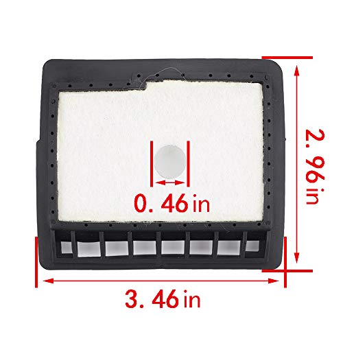Anzac WT-589 Carburetor Air Fuel Filter Tune-Up Kit for Echo CS-300 CS-301 CS-305 CS-340 CS-341 CS-345 CS-346 CS-3000 CS-3400 Gas Saw Chainsaw