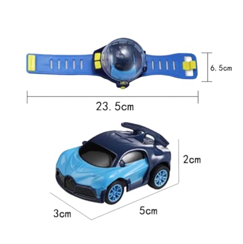Image of Wrist Watch Remote Control Car Toy for Kids with 2.4G Signal, Rechargeable Mini RC Sports Car, USB Charging Watch Controller, Pop Cover Design for Boys Girls