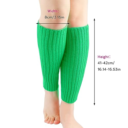 Image of Neon 80s Costumes - Pink Leg Warmers for Winter