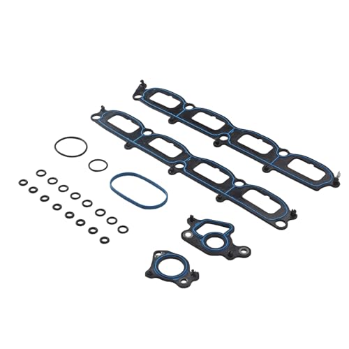 ZONFANT Manifold Gasket Set Compatible with Ford Lincoln Vehicle 2004-2014 Expedition F150 F250 F350 Super Duty, 2005-2014 Navigator Mark LT 5.4L SOHC Vin 5 V, Replace#MS96696
