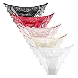 [Pink Play] tバック ショーツ レディース 高級光沢 ショーツ 女性 タイプ ヒップアップ 下着 レディース tバック（5枚セット）
