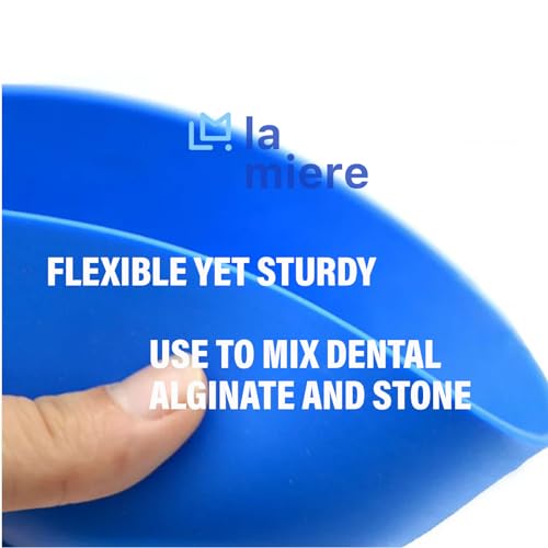 Tazón de mezcla dental color azul oscuro de 350 ml miniatura 2
