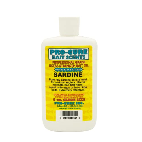 Pro-Cure Sardine Bait Oil, 8 Ounce