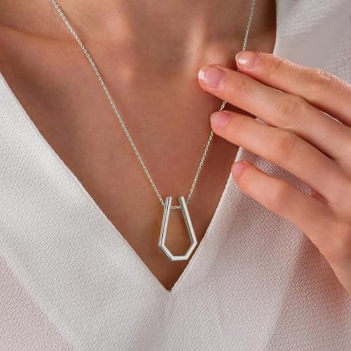 Ring Holder Necklace-Stainless Steel Wedding Engagement Ring Keeper Necklaces-Ring Holding Gift for Women,Men,Wife,Doctor,Nurse,Fitness enthusiasts2