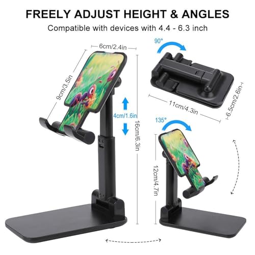 Soporte para teléfono celular VstaDank ajustable y plegable para tabletas 2
