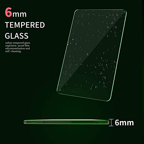 mecor Clear Glass Sliding Bath Doors, 35.4