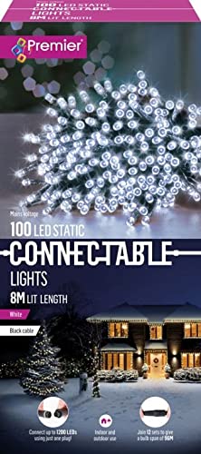 Premier Connectable Lights 100 LEDS White - LI213482W