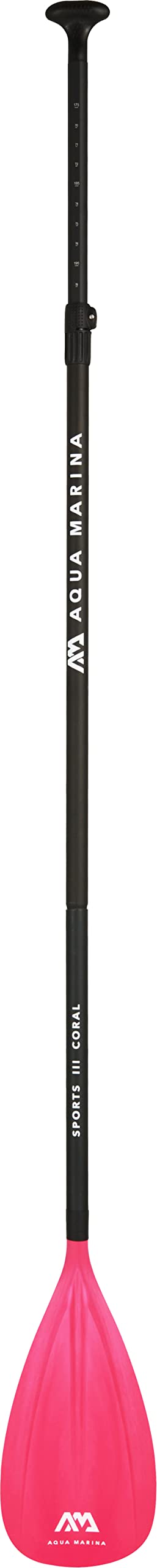 Aqua Marina Sports III verstellbares aufblasbares Stand-Up-Paddel aus Aluminium