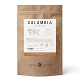 La Factoría del Café - Café especialidad Colombia Santa Bárbara | Fragancia Enzimática caramelizada base achocolatada y notas de chocolate con leche, caramelo, fresa y ligera flor - 250 Gramos