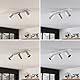 Arcchio Deckenlampe/Deckenstrahler 350° drehbar & 90° schwenkbar, Deckenspot 3 x GU10 max. 8W ohne Leuchtmittel Deckenleuchte Strahler Spot