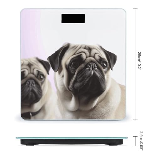 Báscula Digital de Baño con Capacidad 400 lb y Display LCD miniatura 2