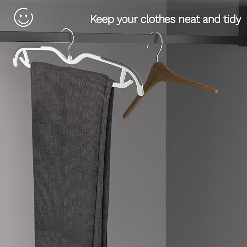 60 Pack M-Style Space Saving Hangers with Code MLKJHHI888 - Image 2