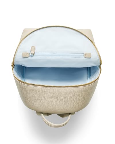 ECCO Medium Leather Backpack, Sand3