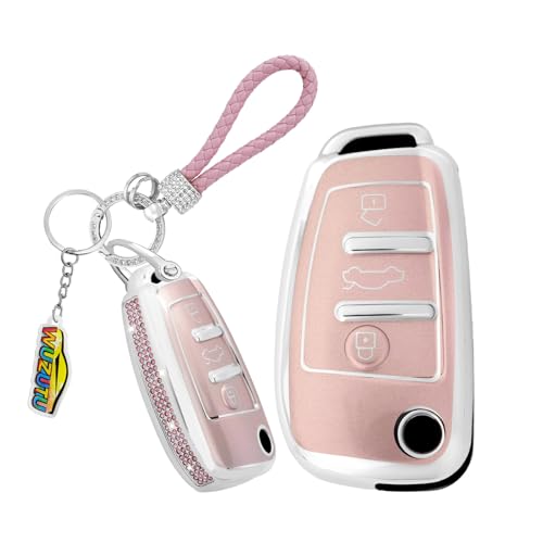 Coque de clé TPU Audi en finition premium et design ajusté