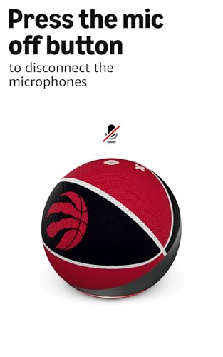 Image of Amazon Echo Dot (newest model) | Officially Licensed NBA Limited-Edition | Toronto Raptors