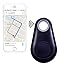 Produktbild Neborn Wireless Key Finder Smart Tracker GPS Bluetooth Locator Remote Key Tag Anti Verloren Schlüsselbund Alarm Itag für Kinder Haustier Hund Katze Kind (Schwarz)