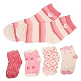 IMIKEYA 5 Paare Baumwollsocken Atmungsaktiv Sanft Pillingresistent Komfortable Kindersocken Mit...