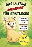  Das lustige Witzebuch für Erstleser: Lustige Witze mit Silbenschrift für mehr Lesespaß. Zum Mitmachen und Lachen, Silbenbuch für Kinder ab 1. Klasse.