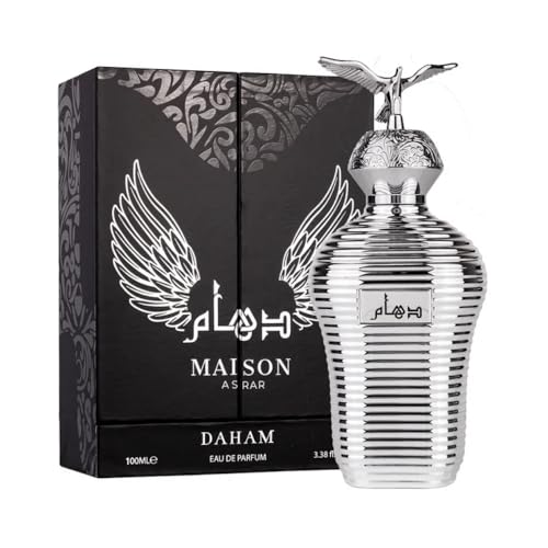Maison Asrar Daham Eau de Parfum - Perfume de larga duración para hombre, 100 ml