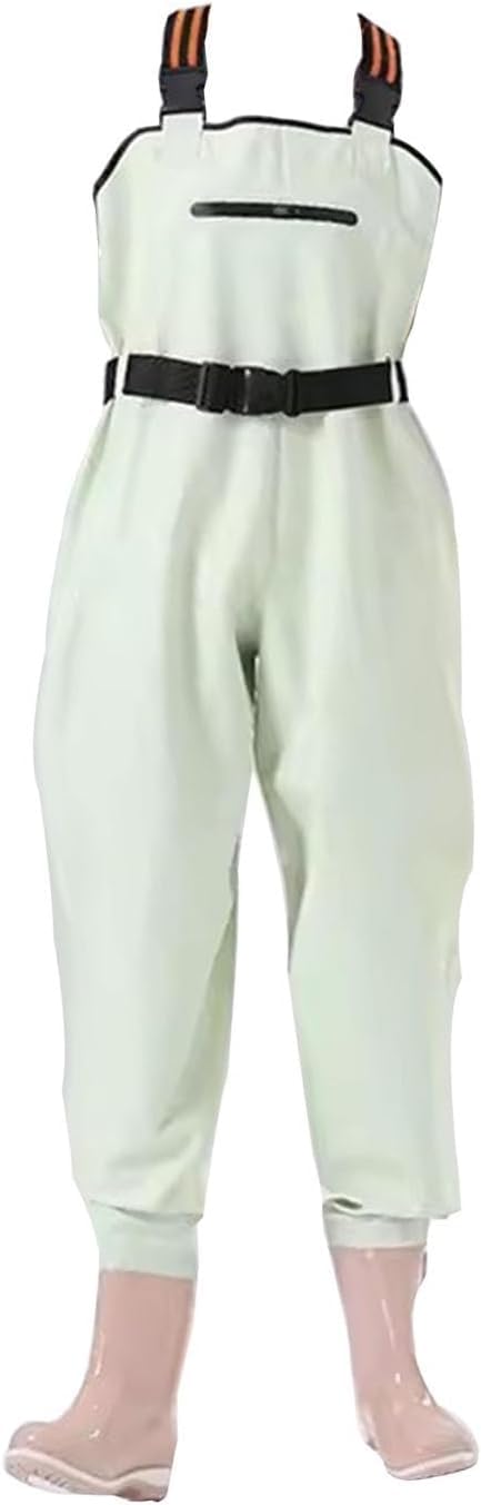 Cuissardes de pêche pour femme imperméables en PVC vert taille 6.5 UK chasse
