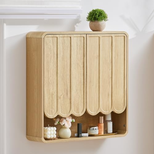 ORRD Bathroom Wall Mounted Storage Cabinet, Medicine Cabinet with Adjustable