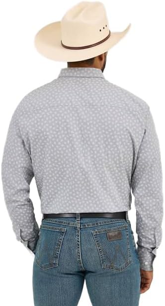 Wrangler Cody Johnson Morning Merle Shirt Gray