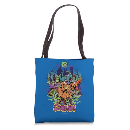 Scooby-Doo and Shaggy Chased by Monsters Tote Bag