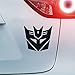 LondonDecal Calcomanía de vinilo para parachoques de ventana de coche con el logotipo de TRANSFORMERS DECEPTICON