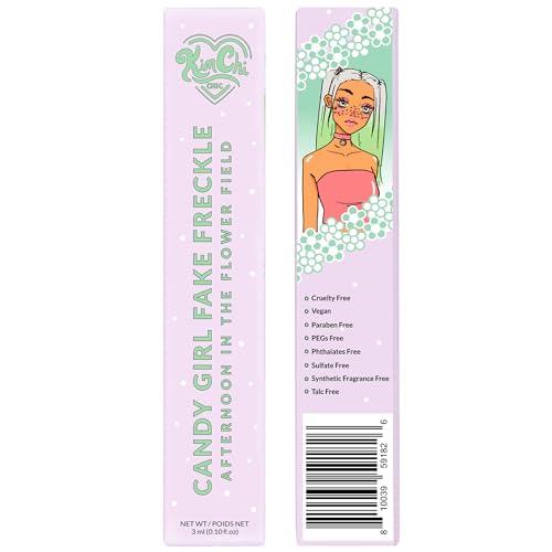 KimChi Chic Beauty Candy Girl Fake Freckle Makeup Pen, Fast-Drying Faux Freckles Makeup - Afternoon In The Flower Field - Thumbnail 6