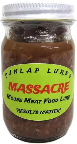 Dunlap's Massacre Mouse Meat Predator Lure - Dunlap Lures 4 Ounce Bottles