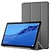 Simpeak Etui kompatybilne z Huawei MediaPad T5, smukły stojak inteligentny pokrowiec PU zamiennik do Huawei Mediapad T5 2010 cali szary