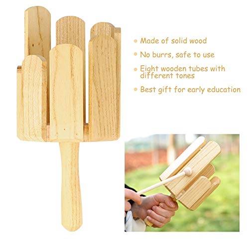 Wooden Percussion Instrument With Mallet Orff Multi Sound Educational Early Learning Musical Instrument Olff Children Percussion Instrument #TOP6