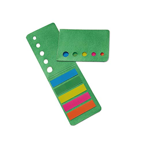 Preisvergleich Produktbild Pureday Haftnotizstreifen-Klappkarte - Grün