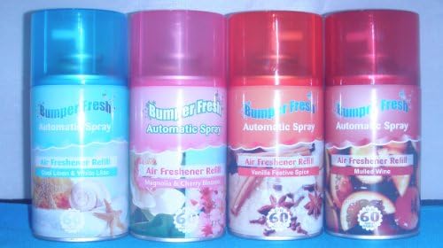 12x Luxury Scent Refills, Compatible with Airwick Freshmatic by Bumper Fresh