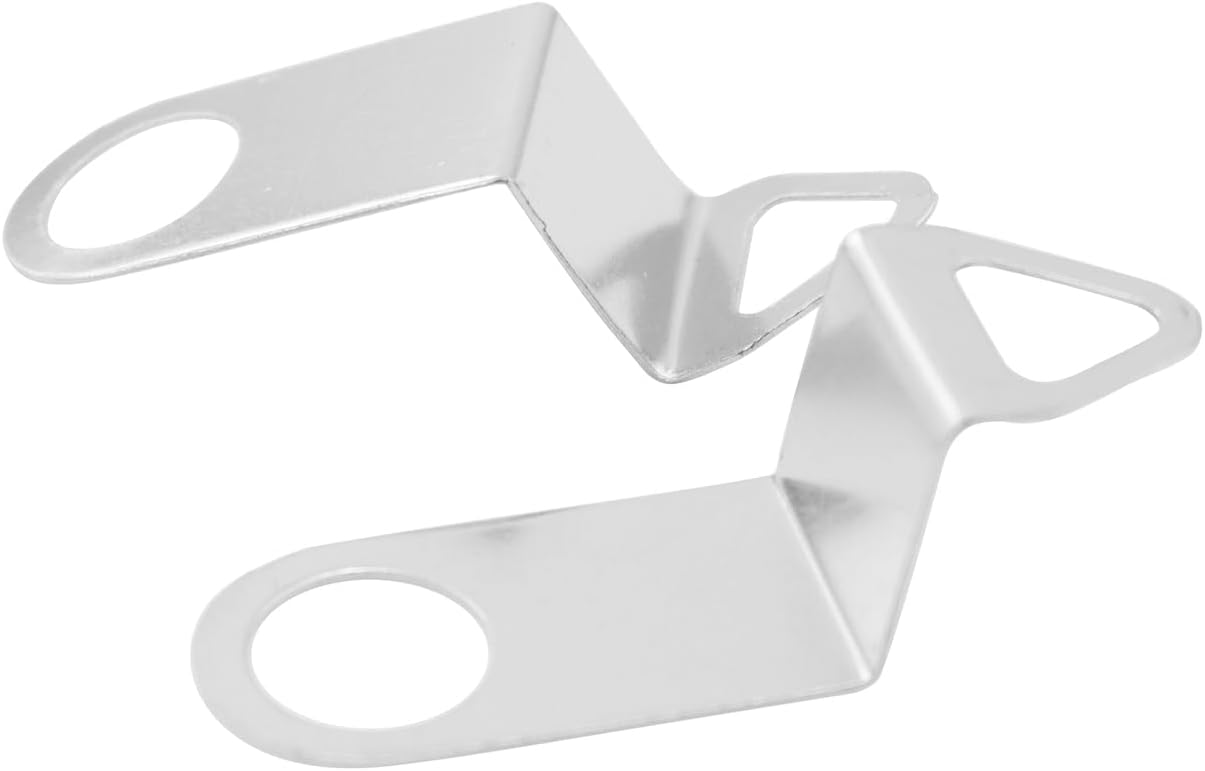 LQ Industrial 25PCS Quartz Watch Movement Metal Hook DIY Replacement Part Hardware Accessories