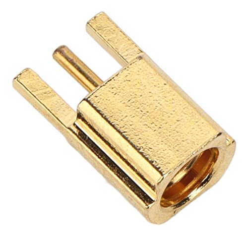 Conectores MMCX hembra, juego 10 piezas oro OFC miniatura 5