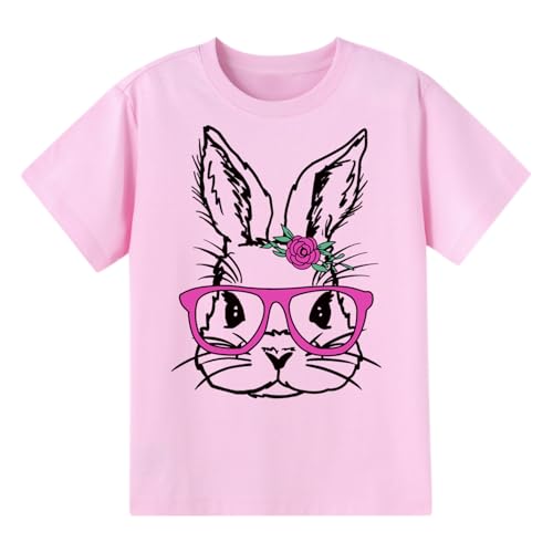 Kids Cute Digging Eggs Shirt Boys Funny T-Shirt Clothes Girls Bunny Graphic Tees Outfit 1-7T