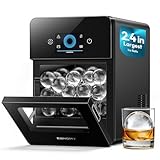 EUHOMY 2.4" Ice Ball Maker Countertop, 3...