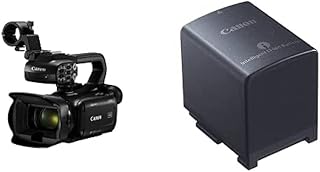 Canon XA60 - A 1/2.3-Type CMOS 4K pro camcorder With advanced autofocus, 20x optical zoom plus 5-axis stabilisation, HDMI out and UVC Streaming BP-828 Battery Pack for HF G30