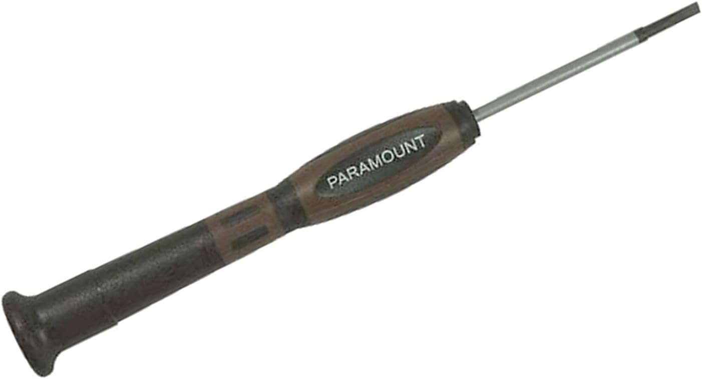 Paramount 6-Piece Precision Screwdriver Set: #000, #00, #0 Phillips & 2, 2.5, 3mm Slotted