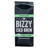 Bizzy Organic Cold Brew Coffee | Espresso Blend | Coarse Ground Coffee | Micro Sifted | Specialty Gr