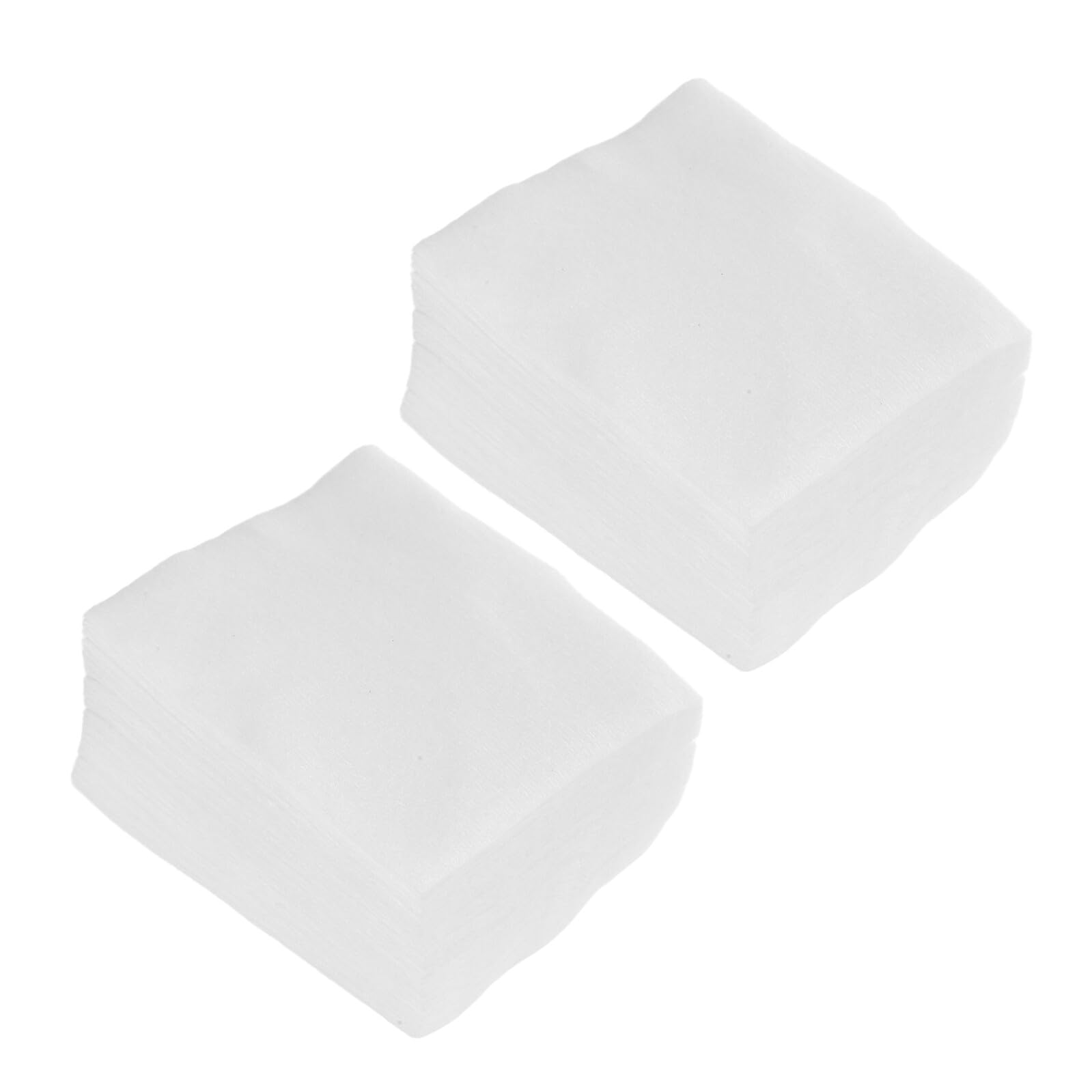 Disques Démaquillants Carrés en Pur Coton Ultra Doux 4800 Pcs Compresses de Coton Humides Visage, Lingettes Démaquillantes Non Pelucheuses, Nettoyage et Soins en Voyage