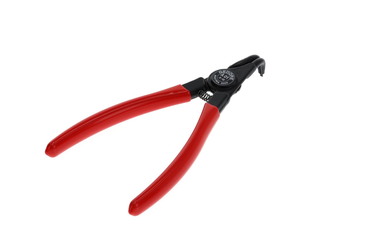 GEDORE 8000 A 01 Circlip Pliers for External retaining Rings, Angled, 3-10 mm